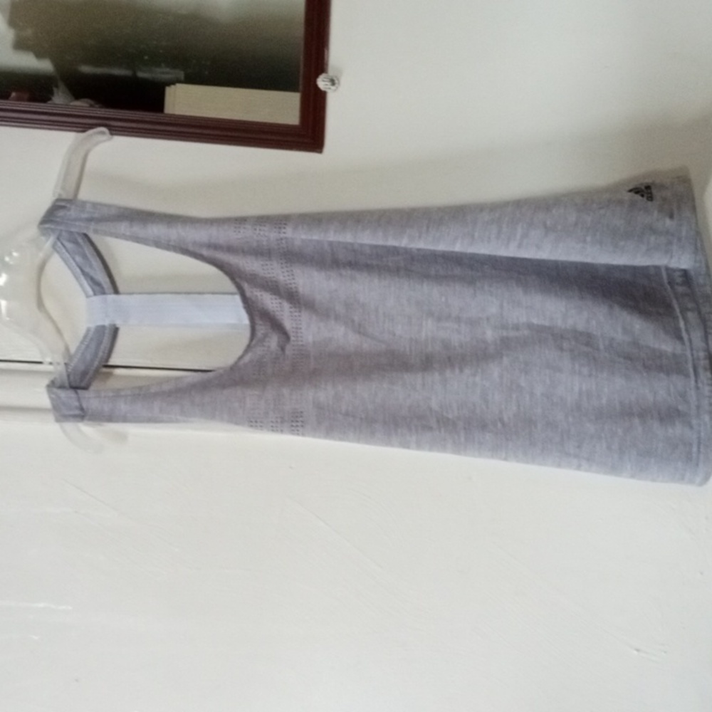 Adidas grey tank